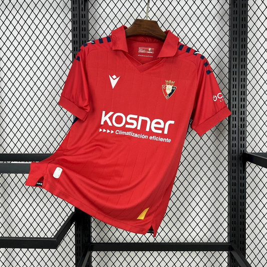 CA Osasuna Home Kit 2025/26 Standard Version