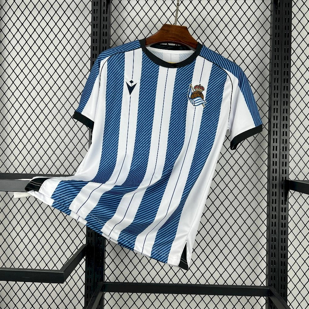 Real Sociedad Home Kit 2025/26 Standard Version