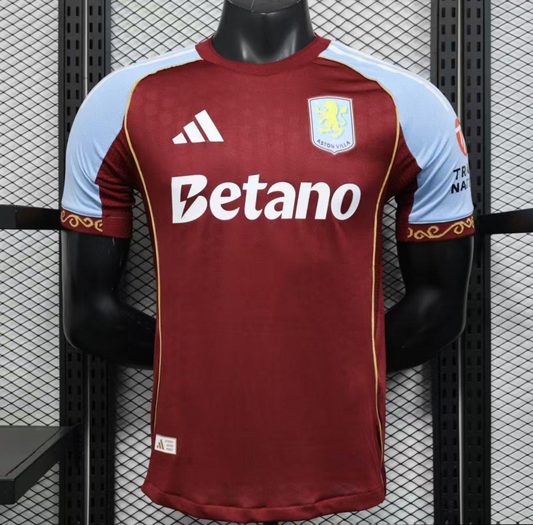 Aston Villa Home Kit 2025/26 Player Version