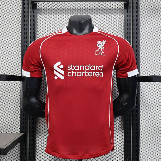 Liverpool Home Kit 2025/26 Player Version