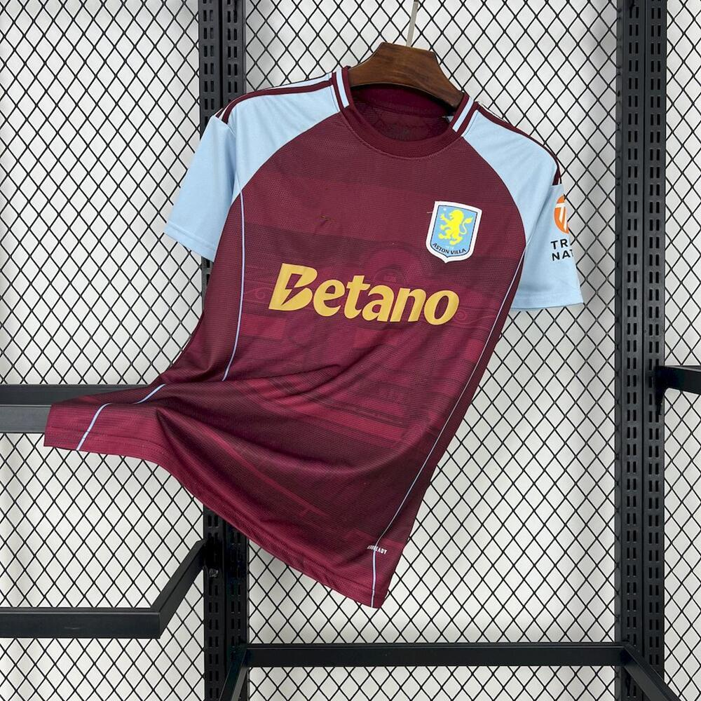 Aston Villa Home Kit 2025/26 Standard Version